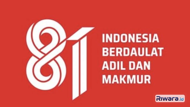 Logo HUT ke-81 Republik Indonesia